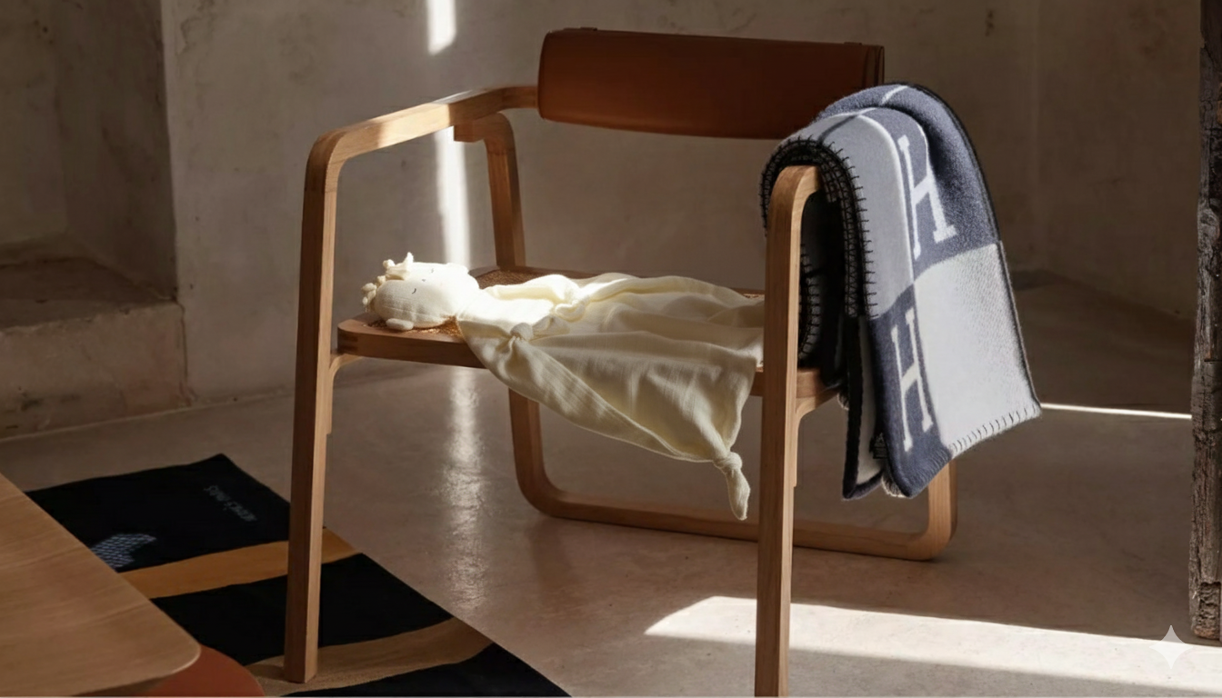 GOTS-certified organic cotton Safety Blanket